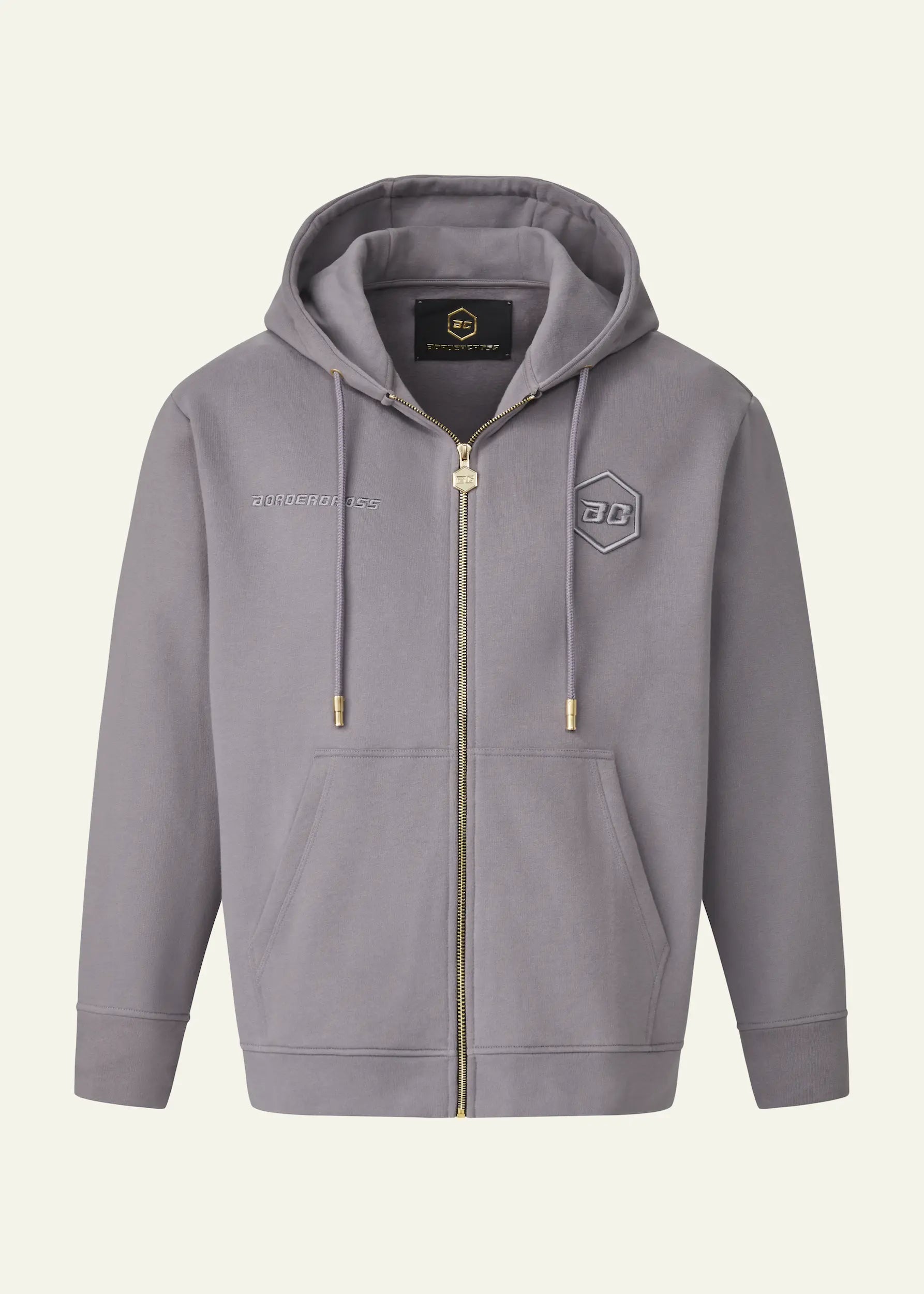 Zip-Hoodie Grey
