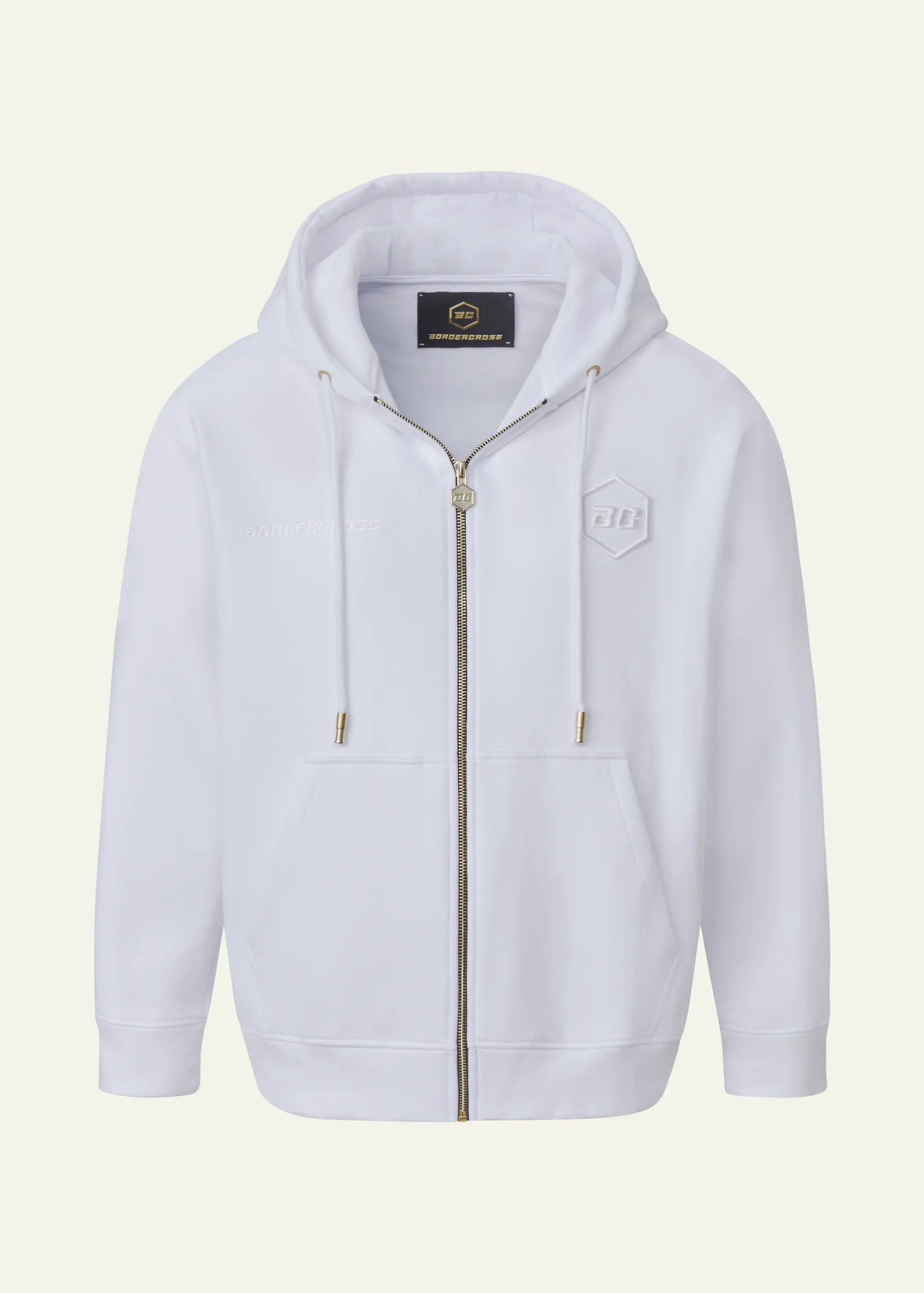 Zip-Hoodie White